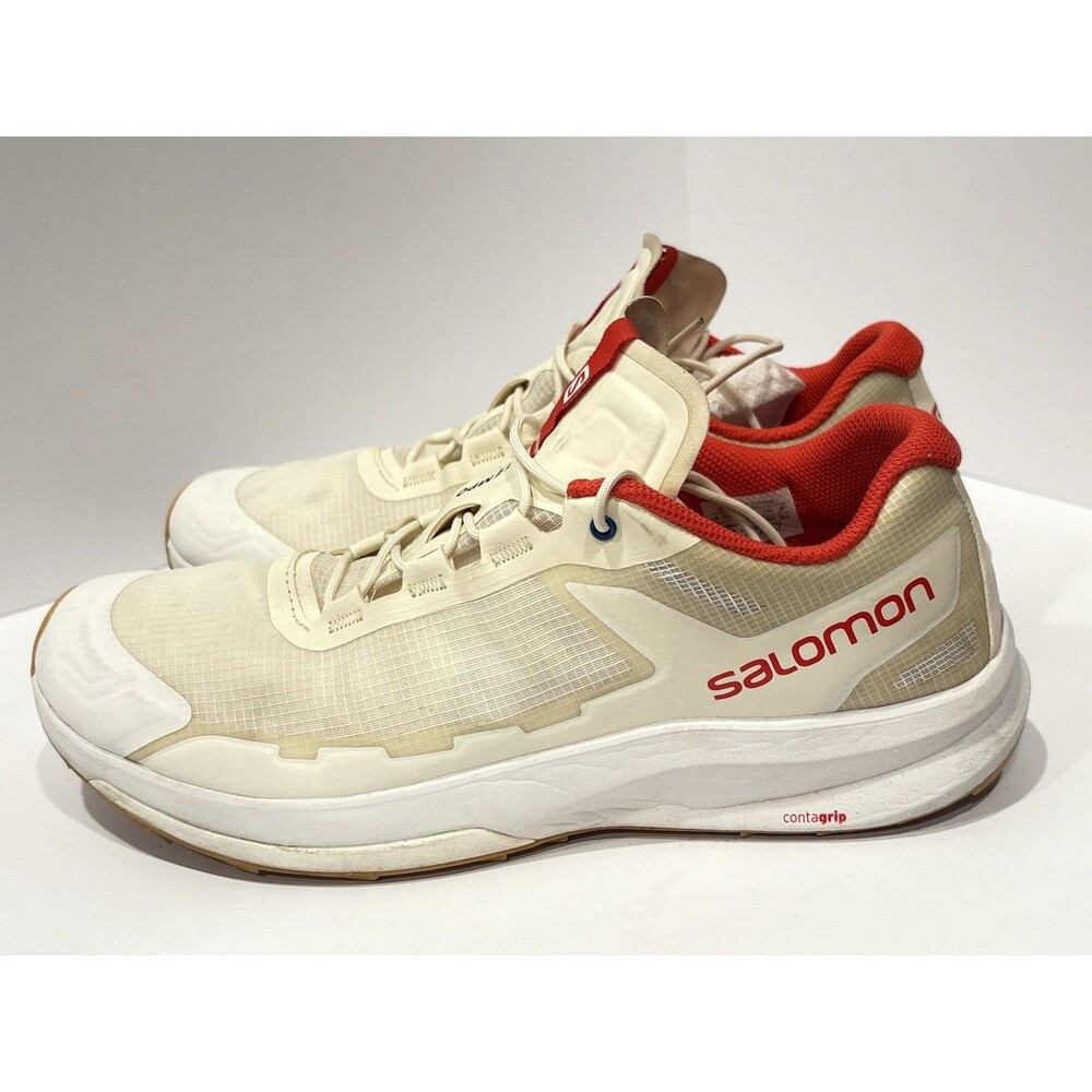 Salomon x Copson Ultra Raid White / Vanilla Ice / Racing Red sneakers